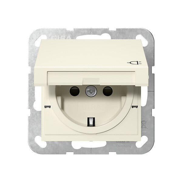 Gira Steckdose KD Cremeweiß 441401